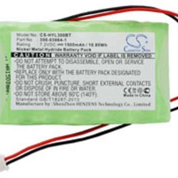 Ilc Replacement for Honeywell Ademco 300-03865 Battery ADEMCO 300-03865  BATTERY HONEYWELL